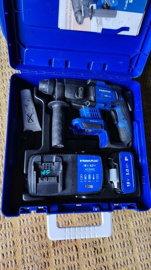 Rawlplug 18v cordless SDS Hammer Drill 2 batteries