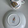 Vintage playing card cup and saucer set Image 4