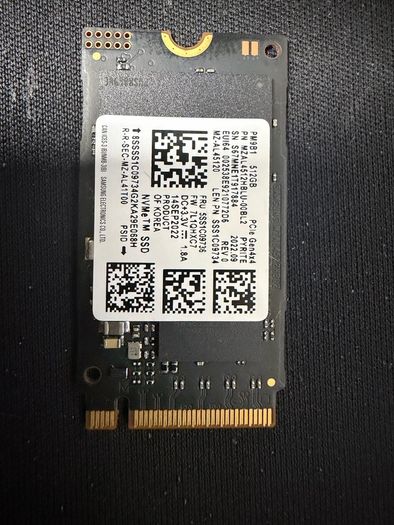 512gb SSD M.2 Nvme