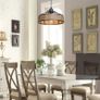 Cage Shade Classical Chandelier, Height Adjustable Image 4