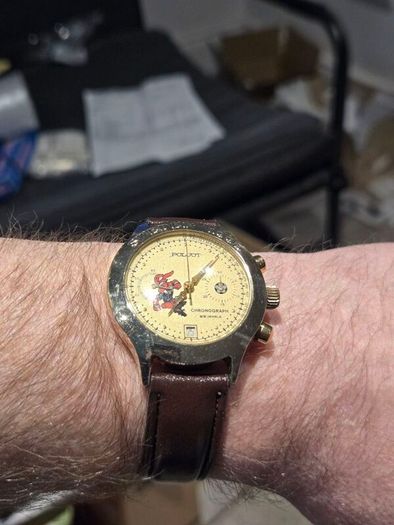 Poljot Vintage Chronograph Euro 1992 Sweden Commemorative