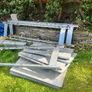 garage /shed metal shelves Image 3