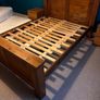 oak king size bed frame Image 2