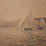 Old Maritime Picture of Yacht's racing in Cobh Image 3