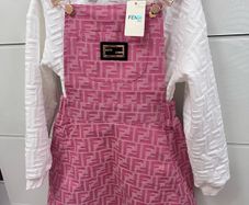 Fendi 2 pieces girls set 6/7yes