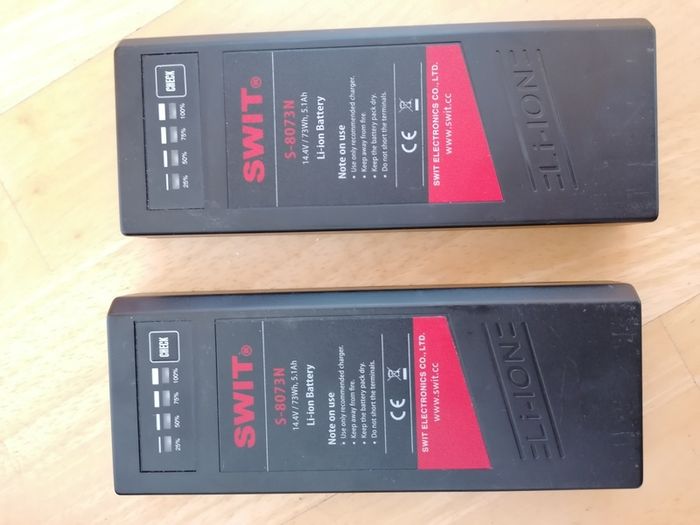 Swit Batteries and Charger