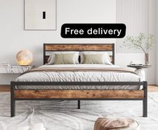 King Size Bed Frame Metal