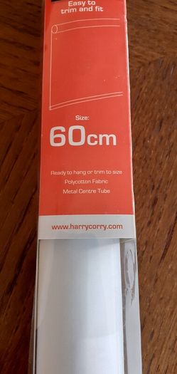 White Blind 60cm