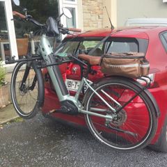 Bicycle rack for car