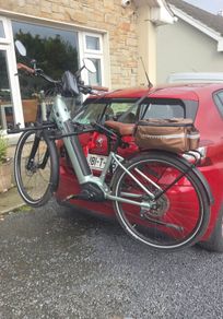 Bicycle rack for car