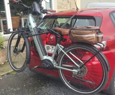 Bicycle rack for car