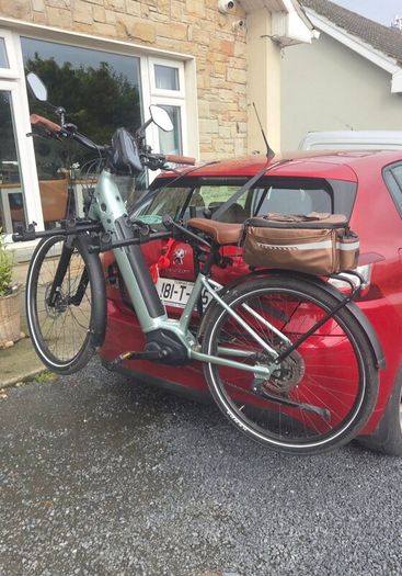Bicycle rack for car