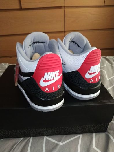 Jordan 3, Tinker Hatfield, UK12, EU 47,5