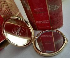Vintage rare compact Coty gift set and  new perfume and talc