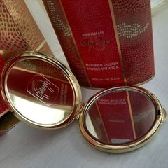 Vintage rare compact Coty gift set and  new perfume and talc