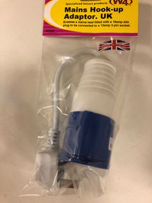 Mains Hookup Adaptor Uk