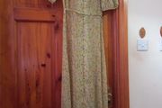 ladies lime green floral dress
