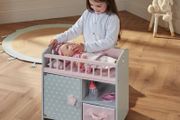 Dimples Wooden Baby Doll Bed and Changing Station EUC