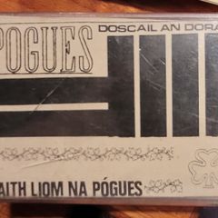 Pogues live recording cassette
