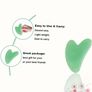 Gua sha face massager resin white brand new Image 7
