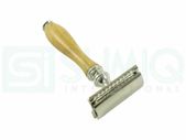 Men Traditional Classic Double Edge Shave Shaver Shaving Safety Salon Tool CE