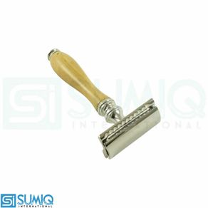 Men Traditional Classic Double Edge Shave Shaver Shaving Safety Salon Tool CE