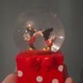disney mickey and minnie snowglobe Image 3