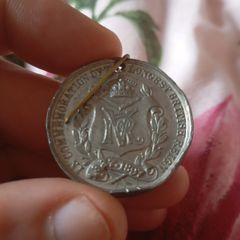 Queen Victoria Diamond Jubilee Royalty Commemorative Medallion, 1897