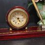 Churchill Desk Clock with a Pen Image 2