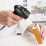 USB 1D barcode scanner, wired handheld CCD barcode reader, support screen scanning UPC barcode reader, suitable for warehouses, libraries, supermarkets (FREE POSTAGE) Image 3