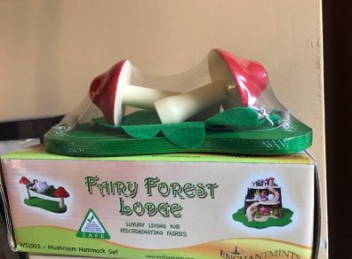 Enchantmints Fairy Forest Lodge Mushroom hammock set