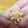 Vintage Brooch with a Pearl. Image 3