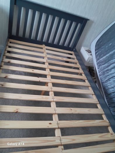 Small double bed