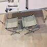 KADAX Folding Camping Table Set with 4 Chairs, White, Travel Case Included Image 4