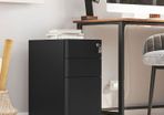 Office Cabinet with Wheels and Lock