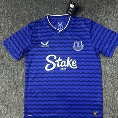 Everton home and away jerseys