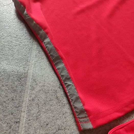 Red trousers and top set