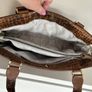 Vintage Crocodile-Print Leather PINKO Love Bag Image 10
