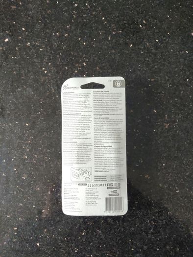 cabinet door safety catch