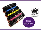 4 Toner Cartridges For Hp 305x/305a Ce410x Ce411a Ce412a Ce413a