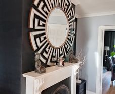 Claridge Deco Round Mirror