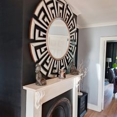 Claridge Deco Round Mirror