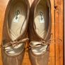 Clarks - Gold Metallic Heels (UK3) Image 4