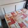 White Songesand Bed frame and mattress Image 3