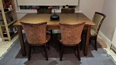 Table and chairs