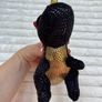Ty Beanie Boos Grindal Black Dragon Plush approx. 6" Used Please see photos Image 2