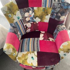 Signature patchwork armchair Price Drop