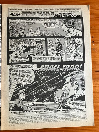 Comic: 'Star Wars Weekly' no. 44 / 1978