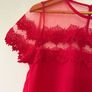 Unika red top size 12 - New Image 2