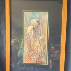 Original watercolour painting by Jess Walsh - Bog Cotton